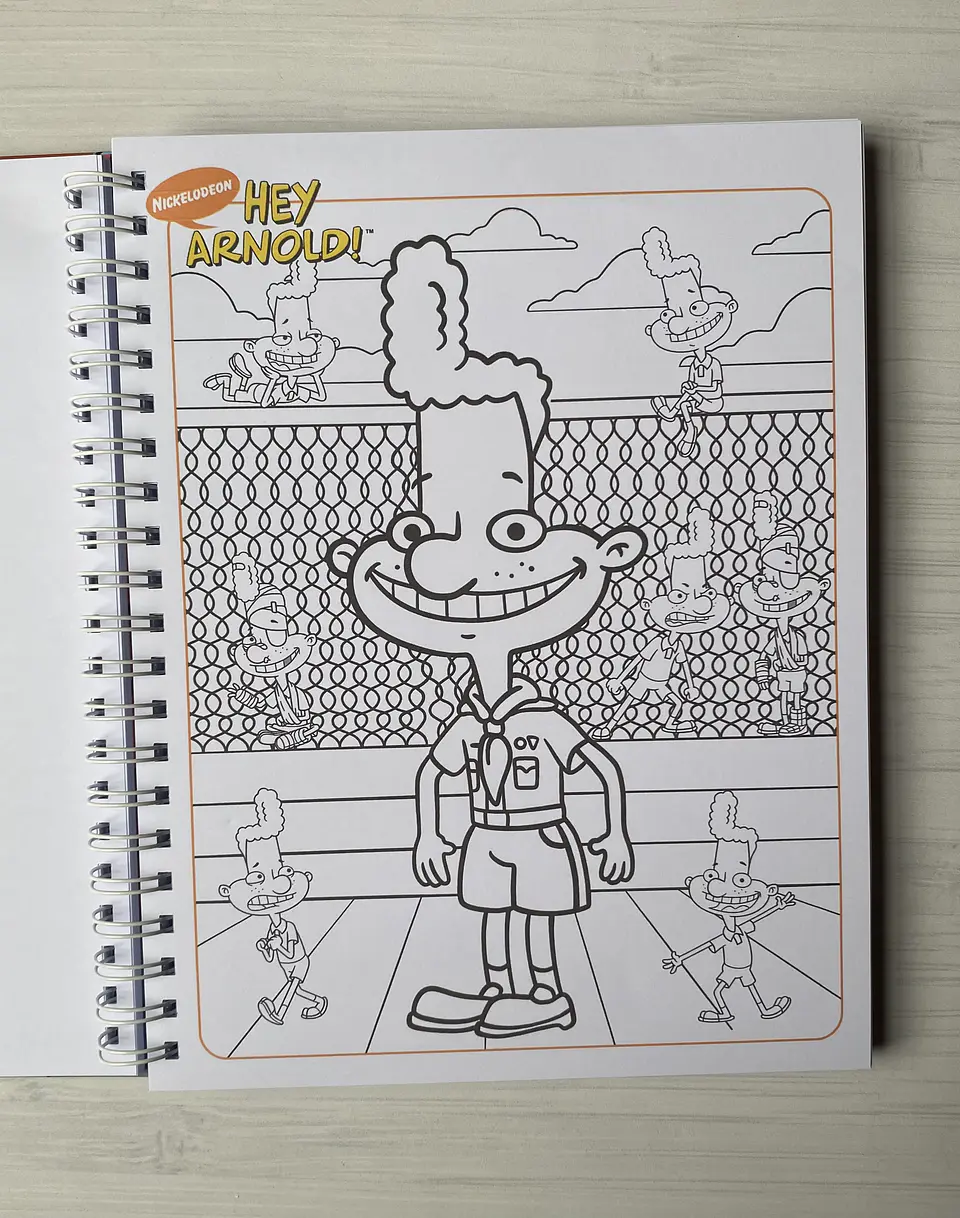 Libro para colorear “Hey Arnold” 15