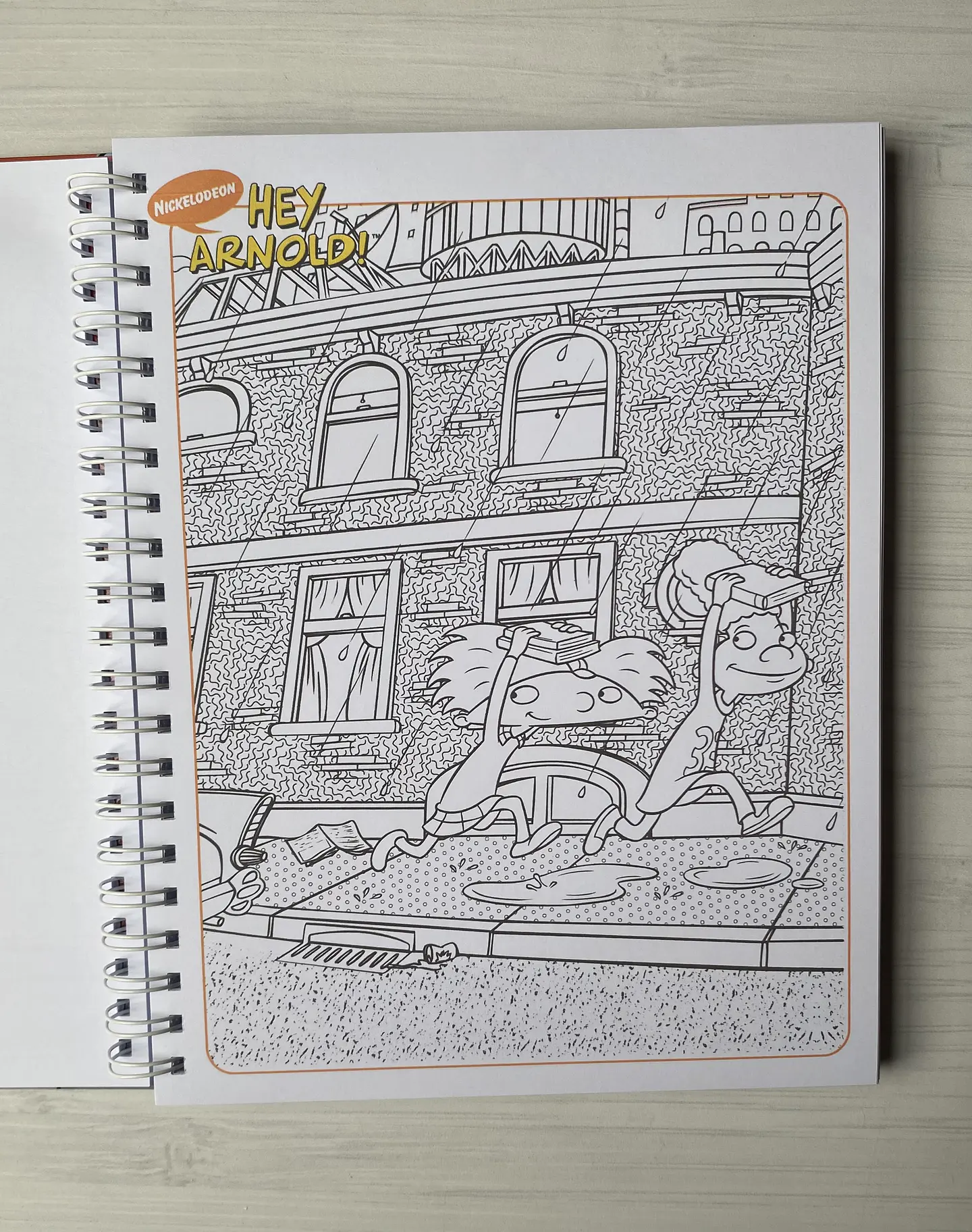 Libro para colorear “Hey Arnold” 17