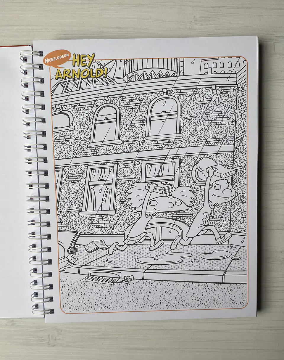 Libro para colorear “Hey Arnold” 17