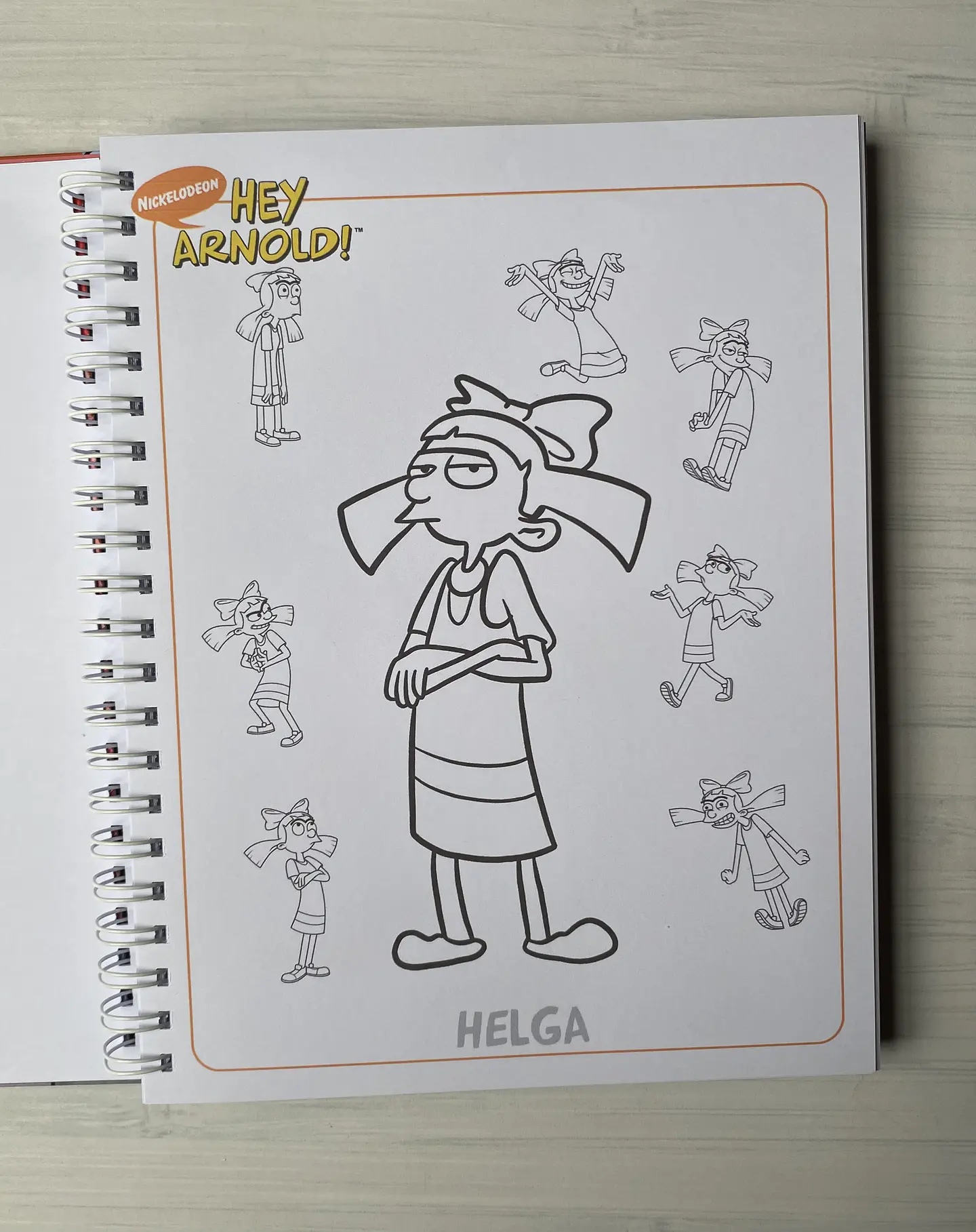 Libro para colorear “Hey Arnold” 18
