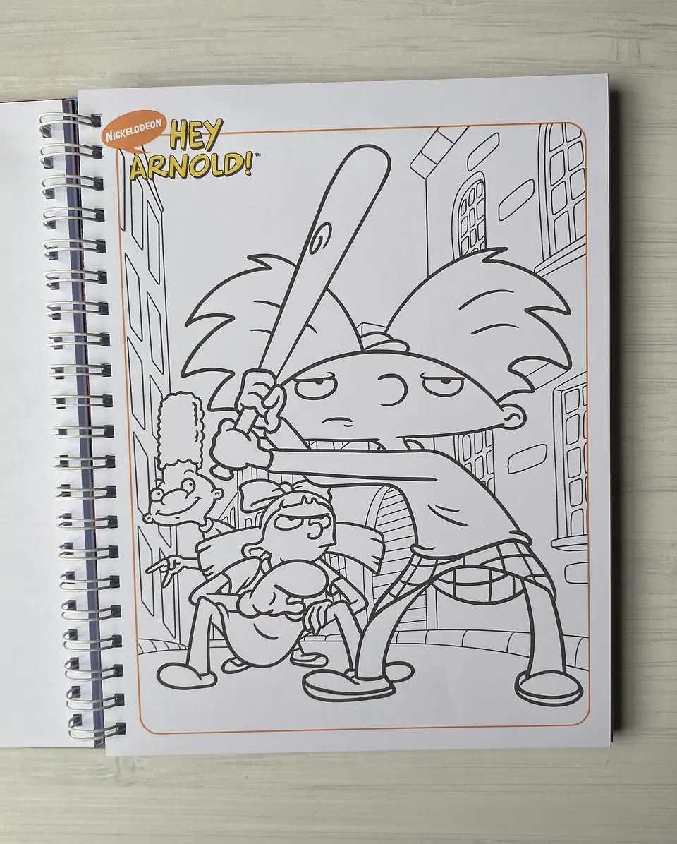 Libro para colorear “Hey Arnold” 20