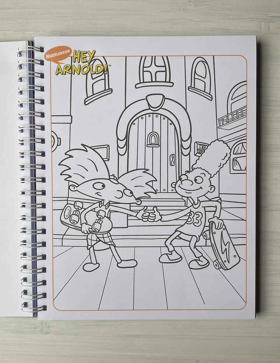 Libro para colorear “Hey Arnold” 21