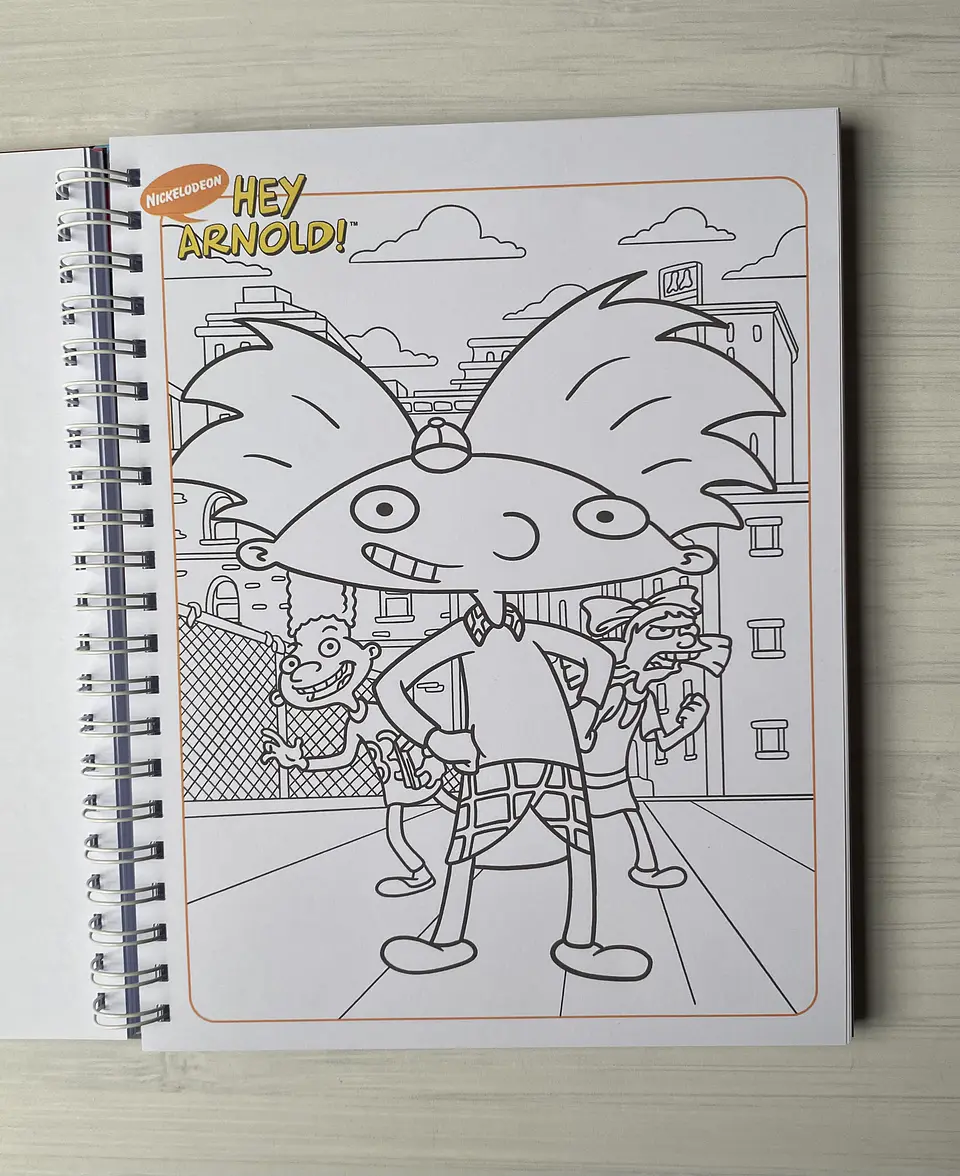 Libro para colorear “Hey Arnold” 22