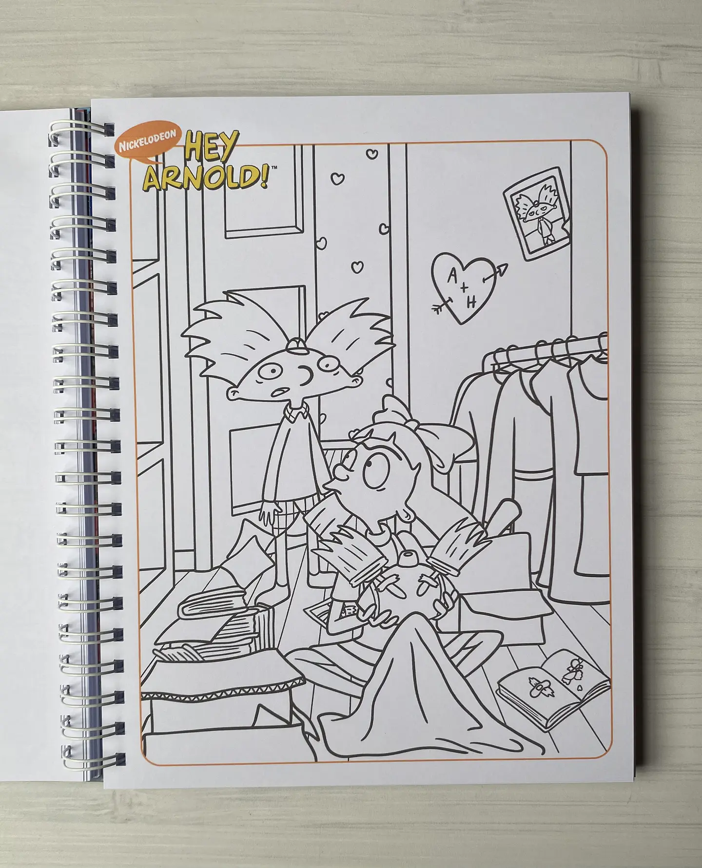 Libro para colorear “Hey Arnold” 23