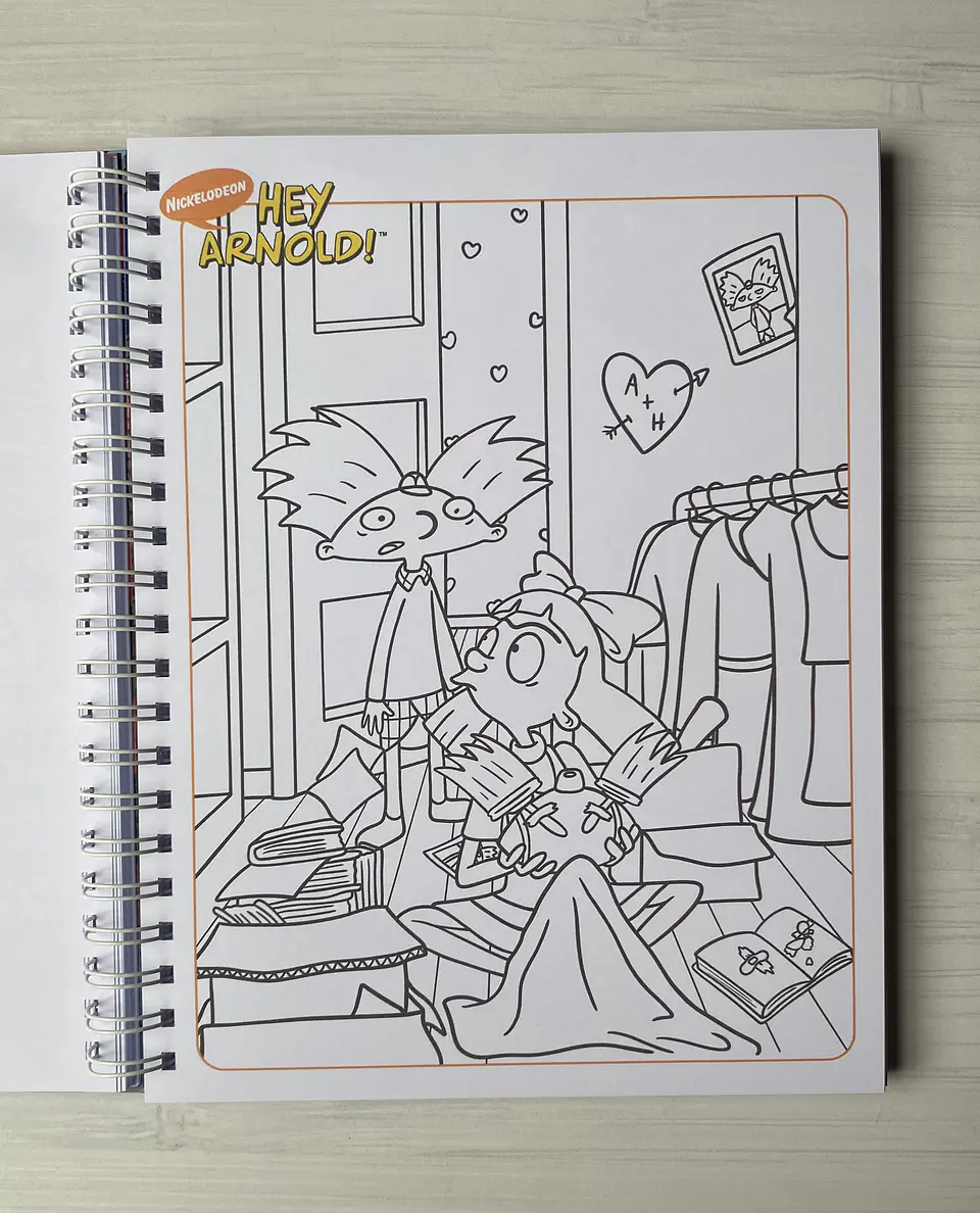 Libro para colorear “Hey Arnold” 23