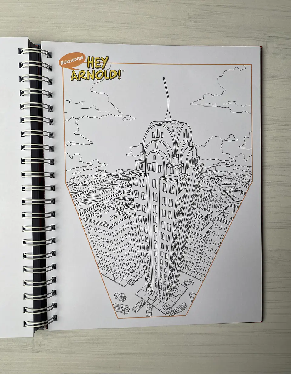 Libro para colorear “Hey Arnold” 26