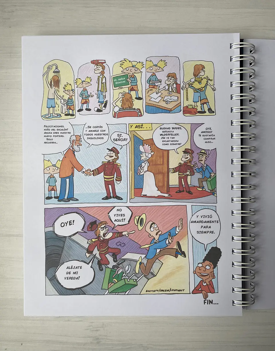 Libro para colorear “Hey Arnold” 28