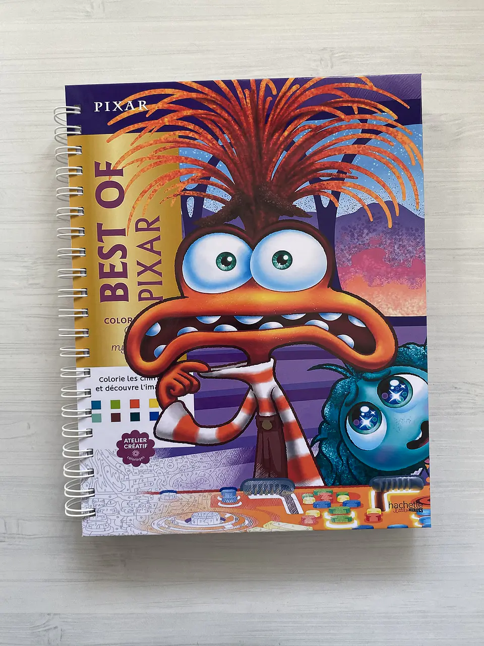 Libro para colorear “Best of Pixar”- Lo mejor de Pixar 1