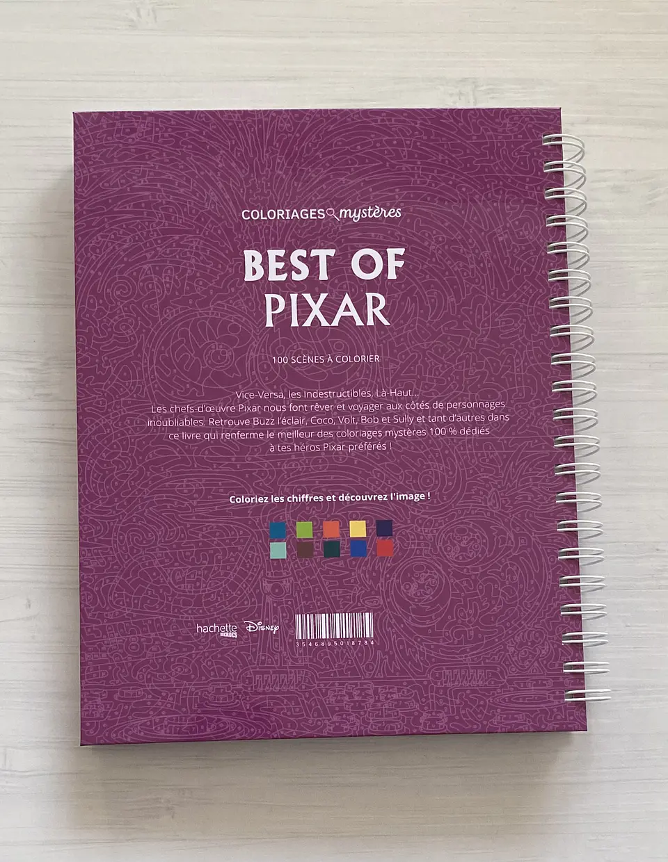 Libro para colorear “Best of Pixar”- Lo mejor de Pixar 12