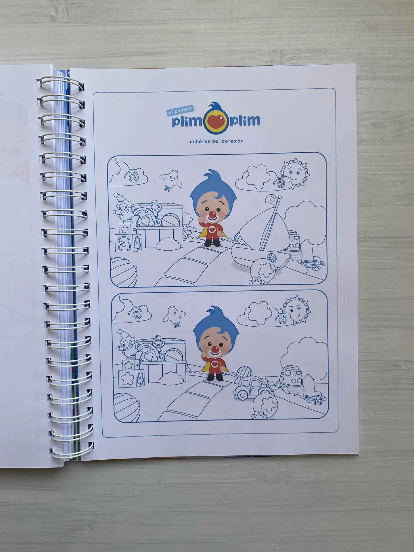 Libro para colorear “PLIM PLIM” 7