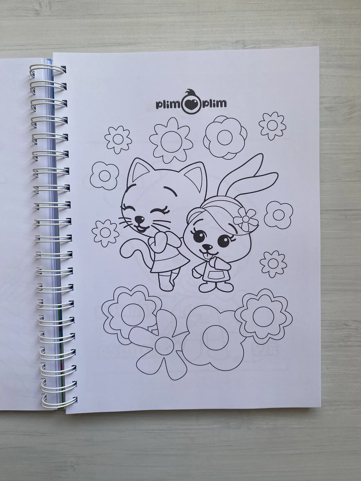 Libro para colorear “PLIM PLIM” 11