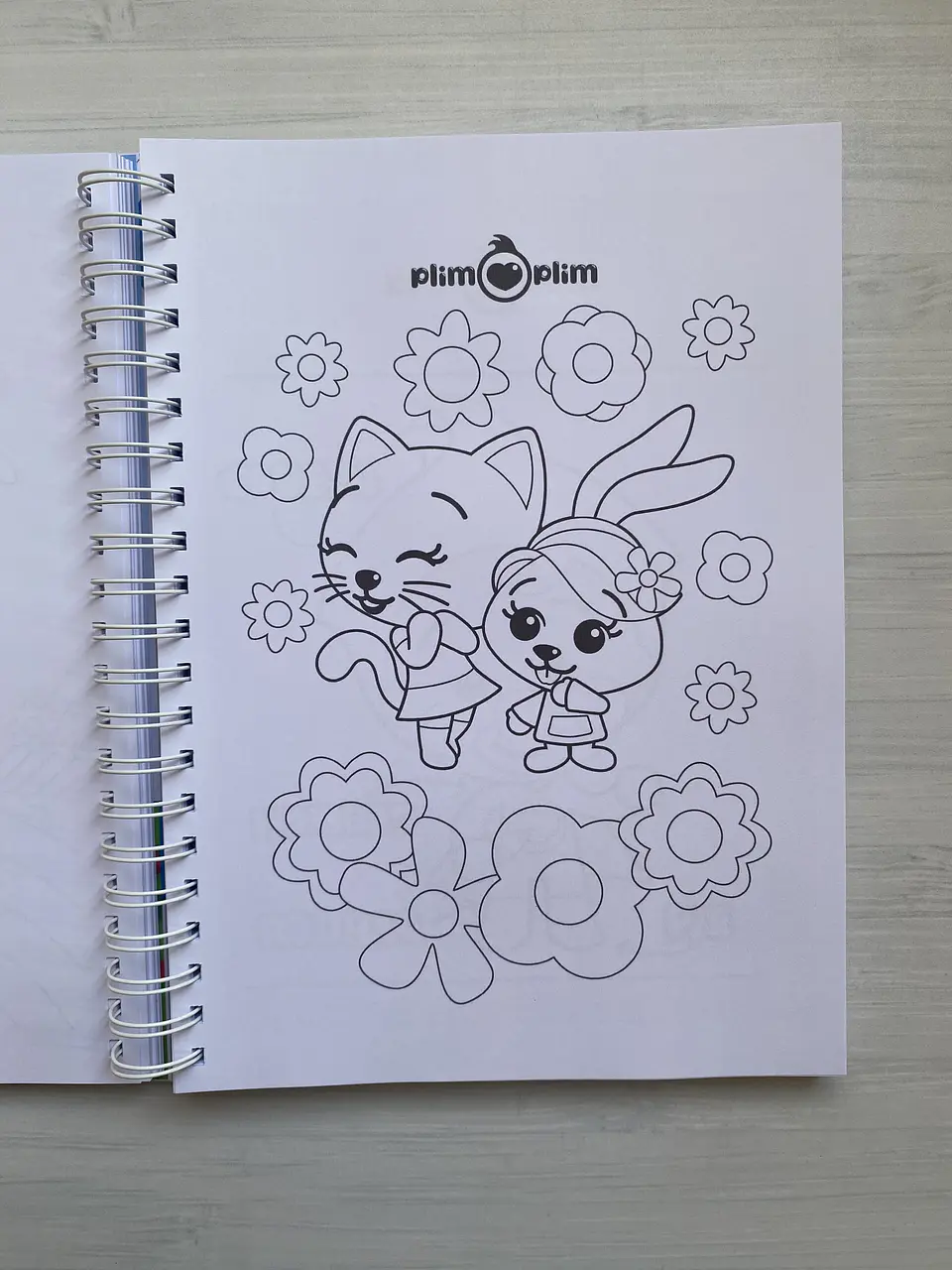 Libro para colorear “PLIM PLIM” 11