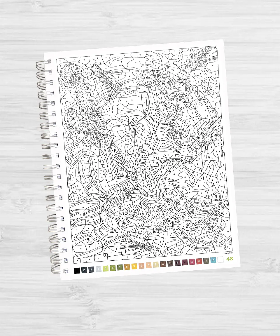 Libro para colorear “Scooby Doo” 3