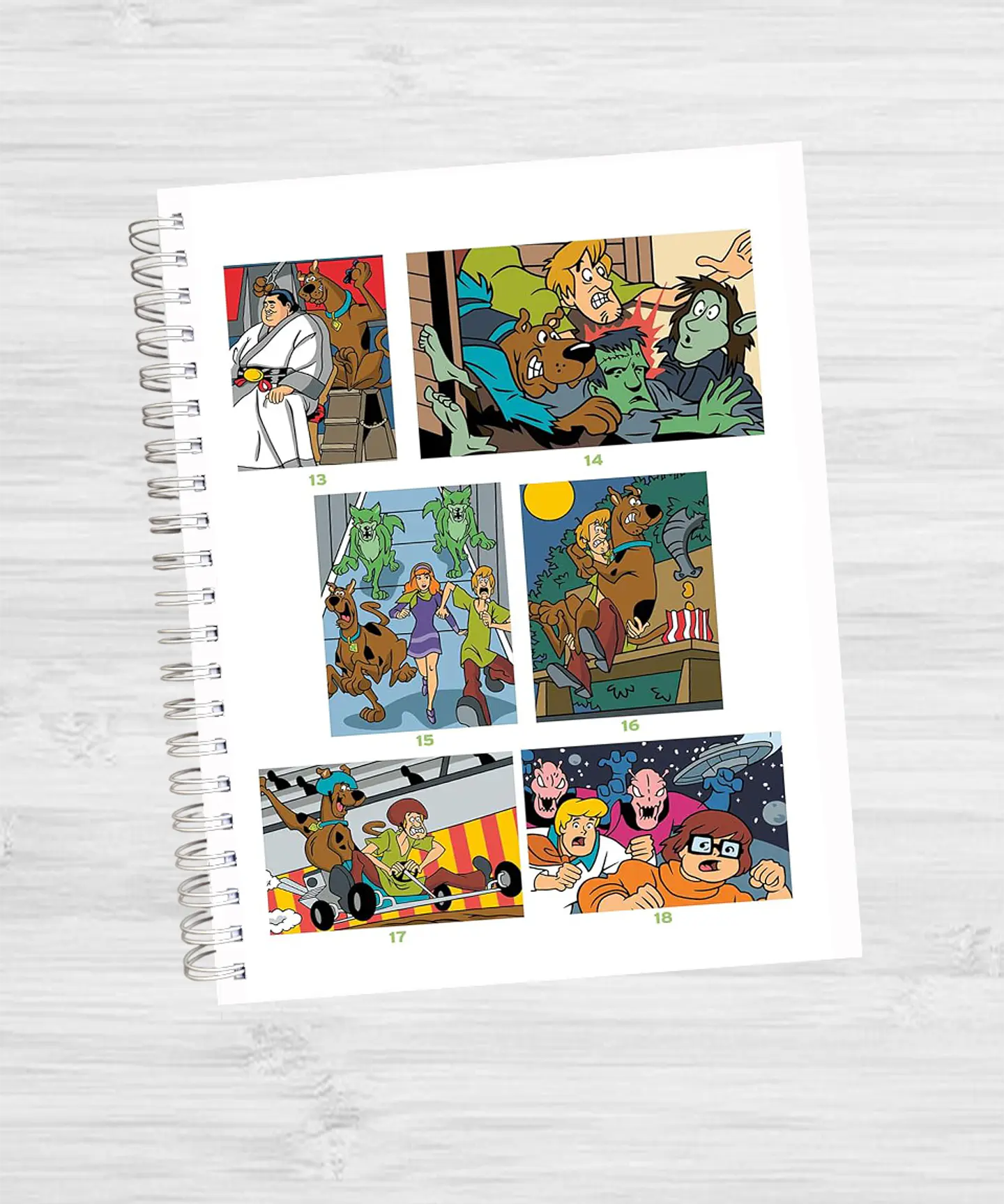 Libro para colorear “Scooby Doo” 7