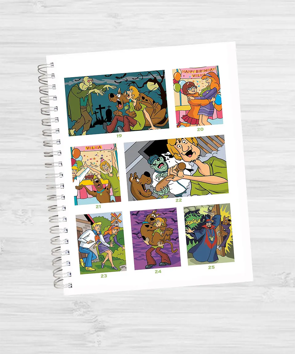 Libro para colorear “Scooby Doo” 8