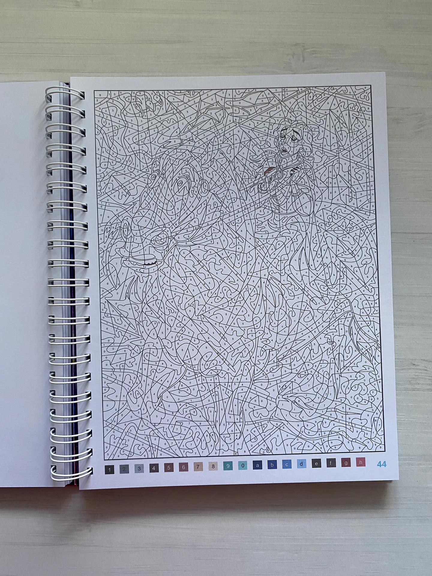 Libro para colorear “La Bella y la Bestia” 3