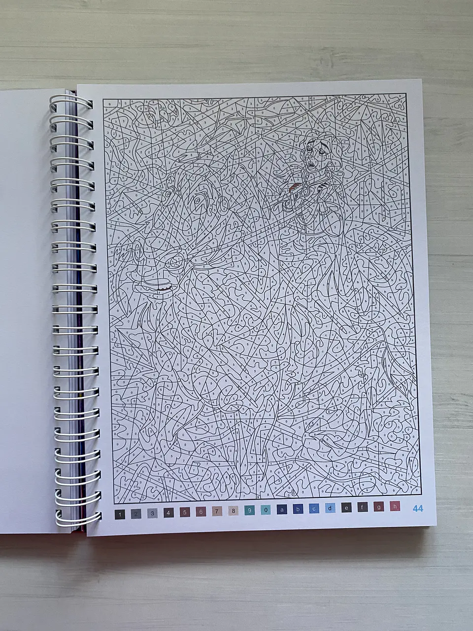 Libro para colorear “La Bella y la Bestia” 3