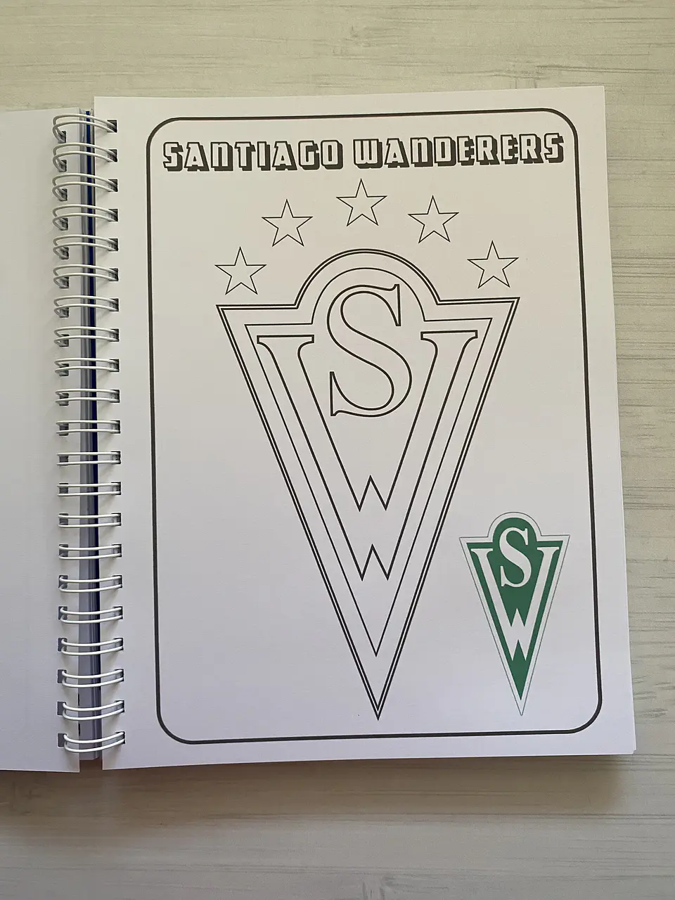 Libro para colorear Escudos Campeonato Nacional CHILE 3