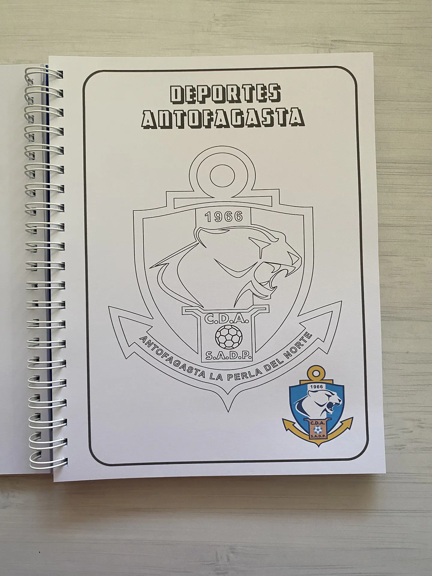 Libro para colorear Escudos Campeonato Nacional CHILE 6