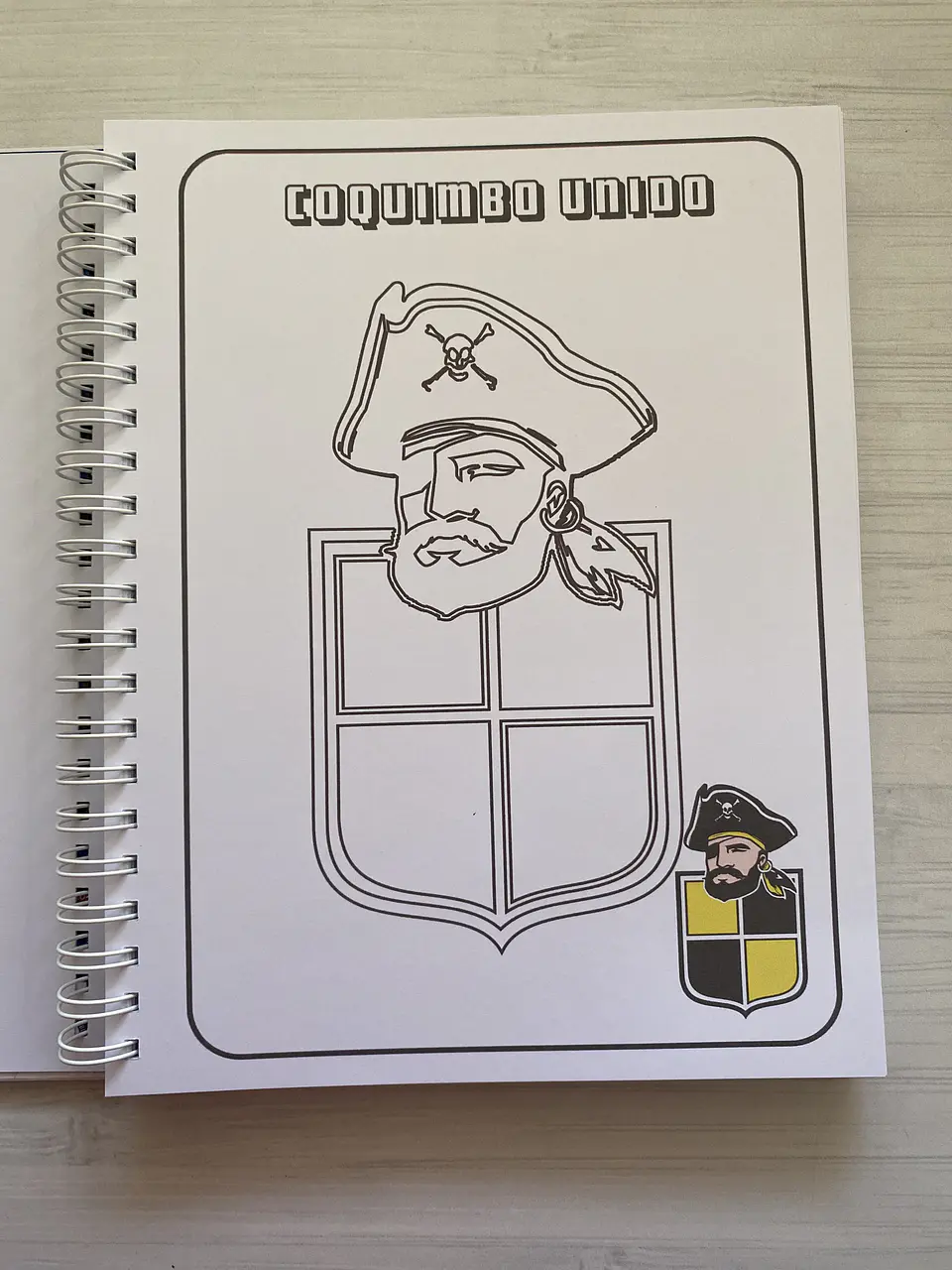 Libro para colorear Escudos Campeonato Nacional CHILE 20
