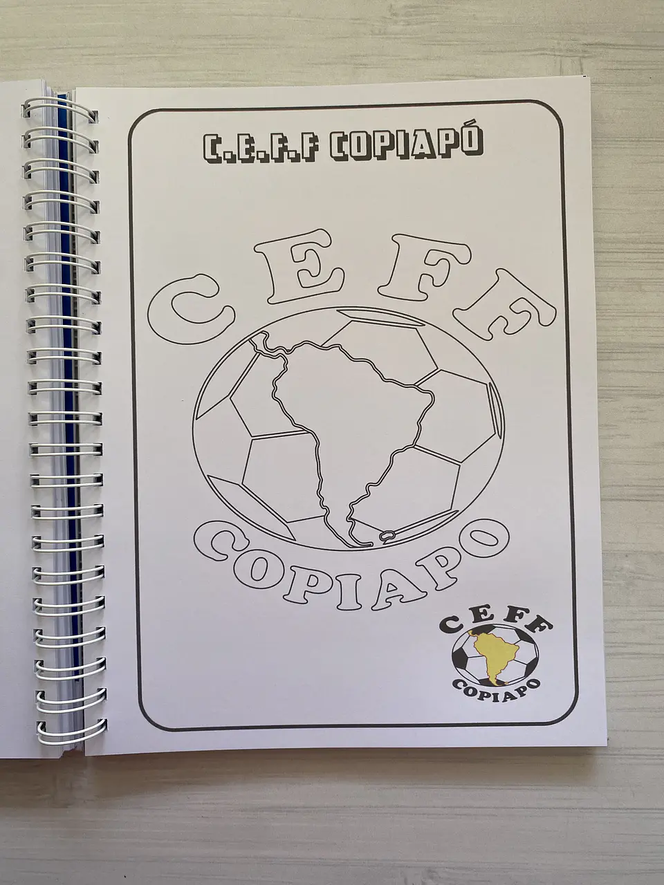 Libro para colorear Escudos Campeonato Nacional CHILE 21