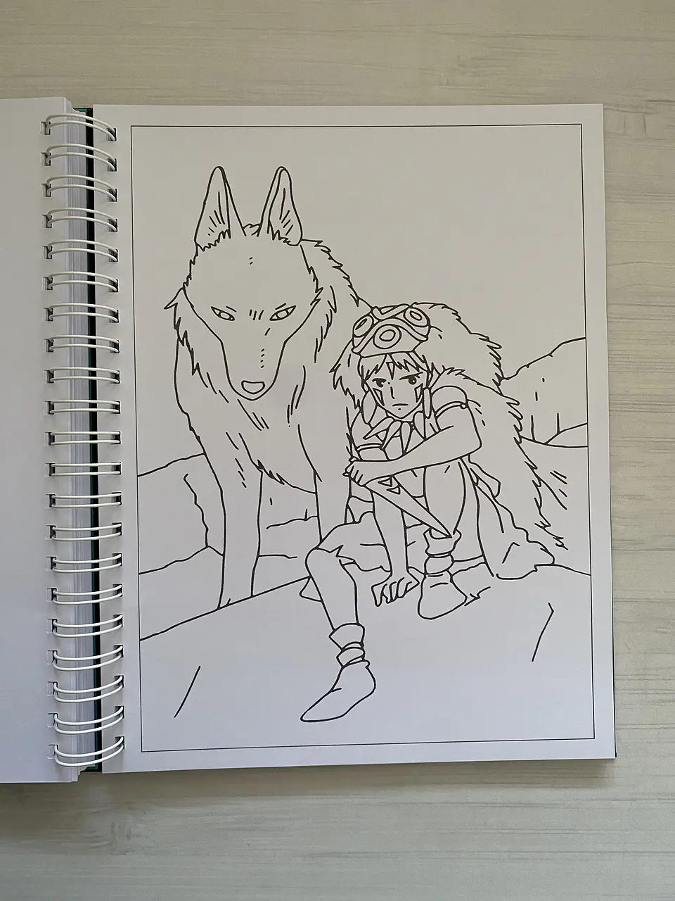 Libro para colorear Ghibli  9
