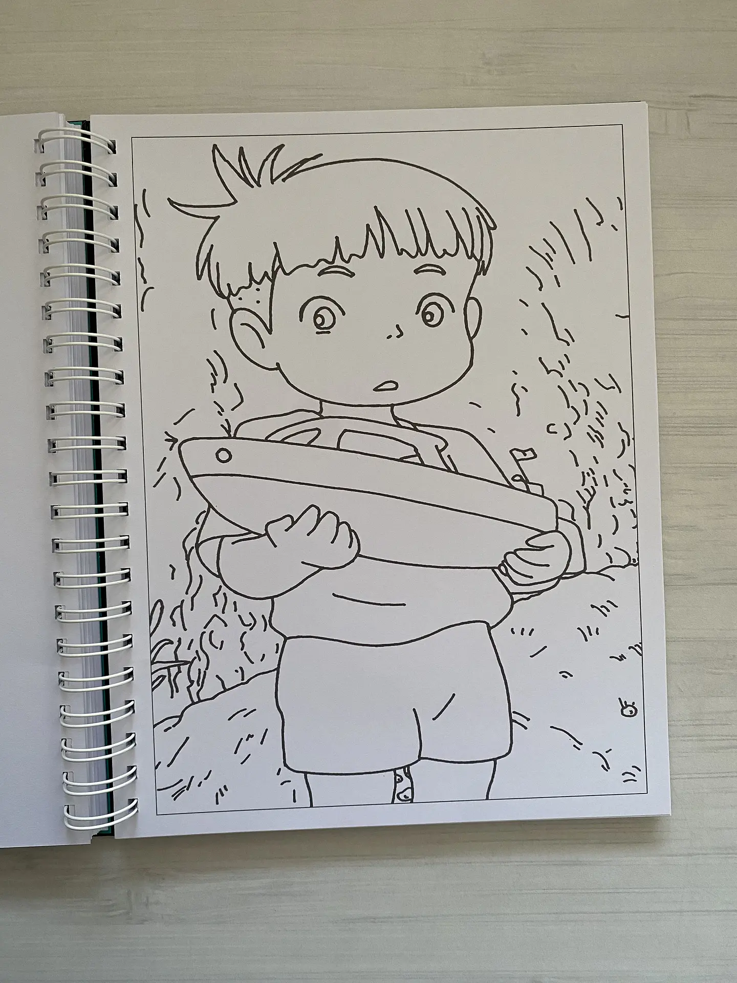 Libro para colorear Ghibli  10