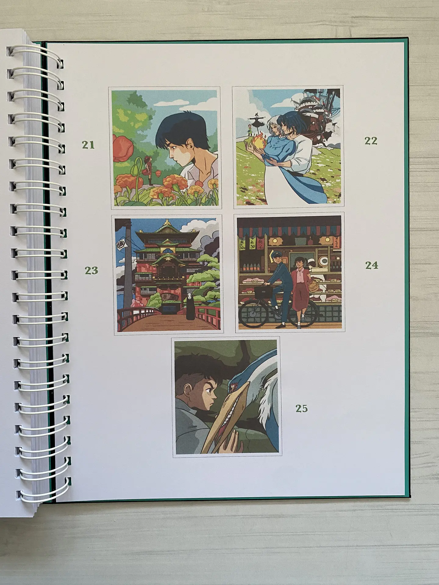 Libro para colorear Ghibli  16