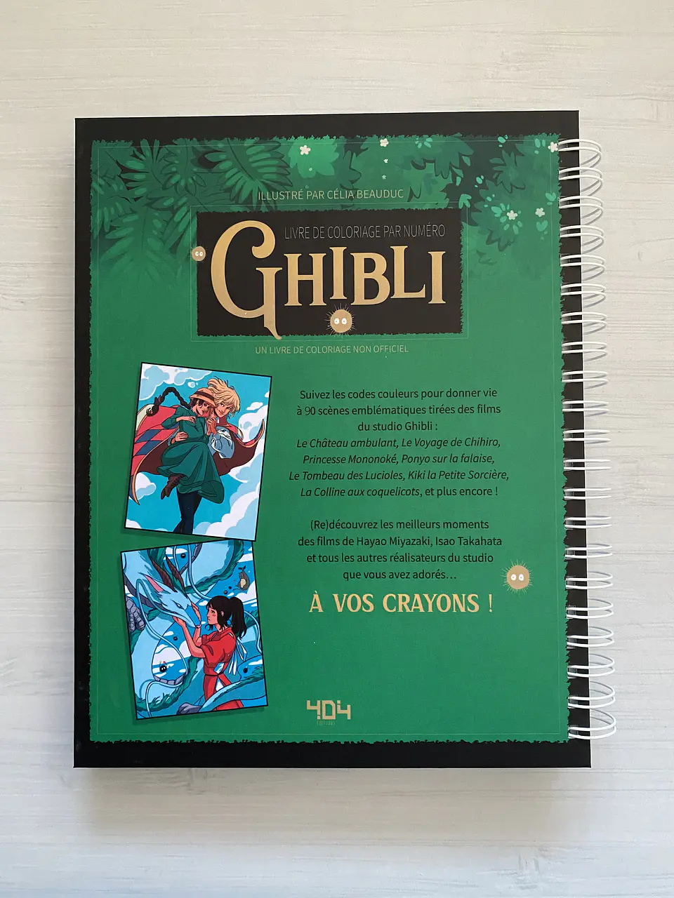 Libro para colorear Ghibli  22