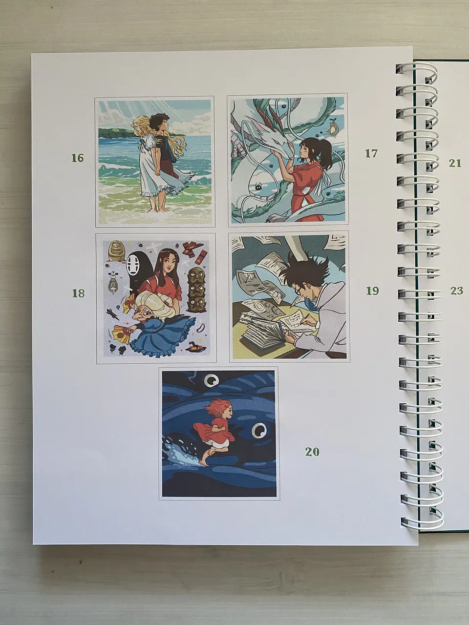 Libro para colorear Ghibli  19