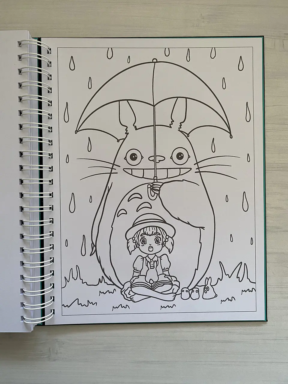 Libro para colorear Ghibli  11