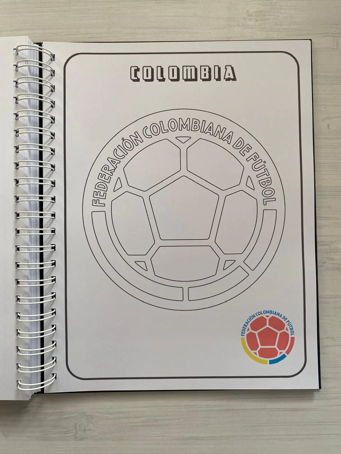 Libro para colorear “Escudos de los equipos de la copa mundial de la FIFA” 6