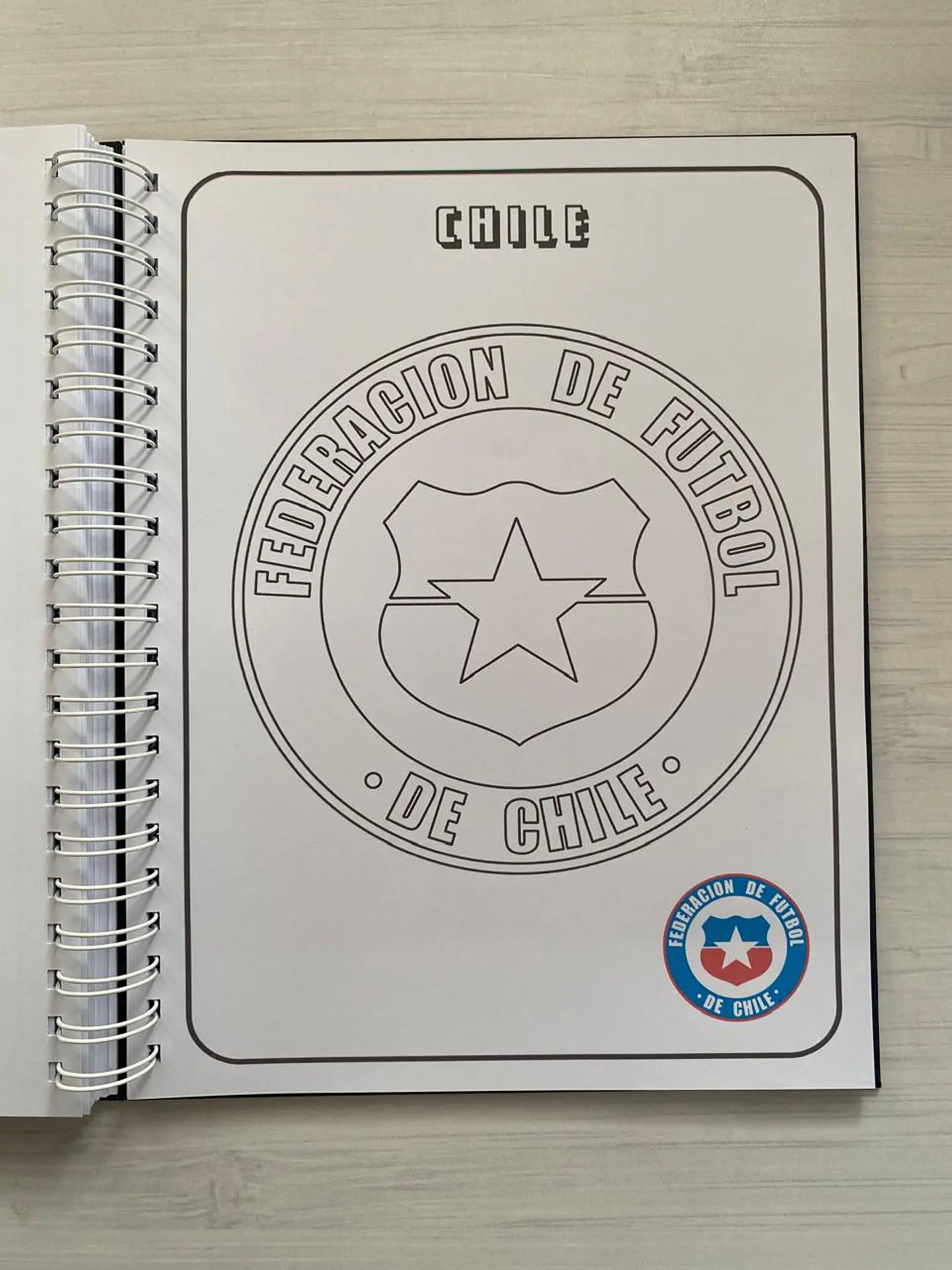 Libro para colorear “Escudos de los equipos de la copa mundial de la FIFA” 2