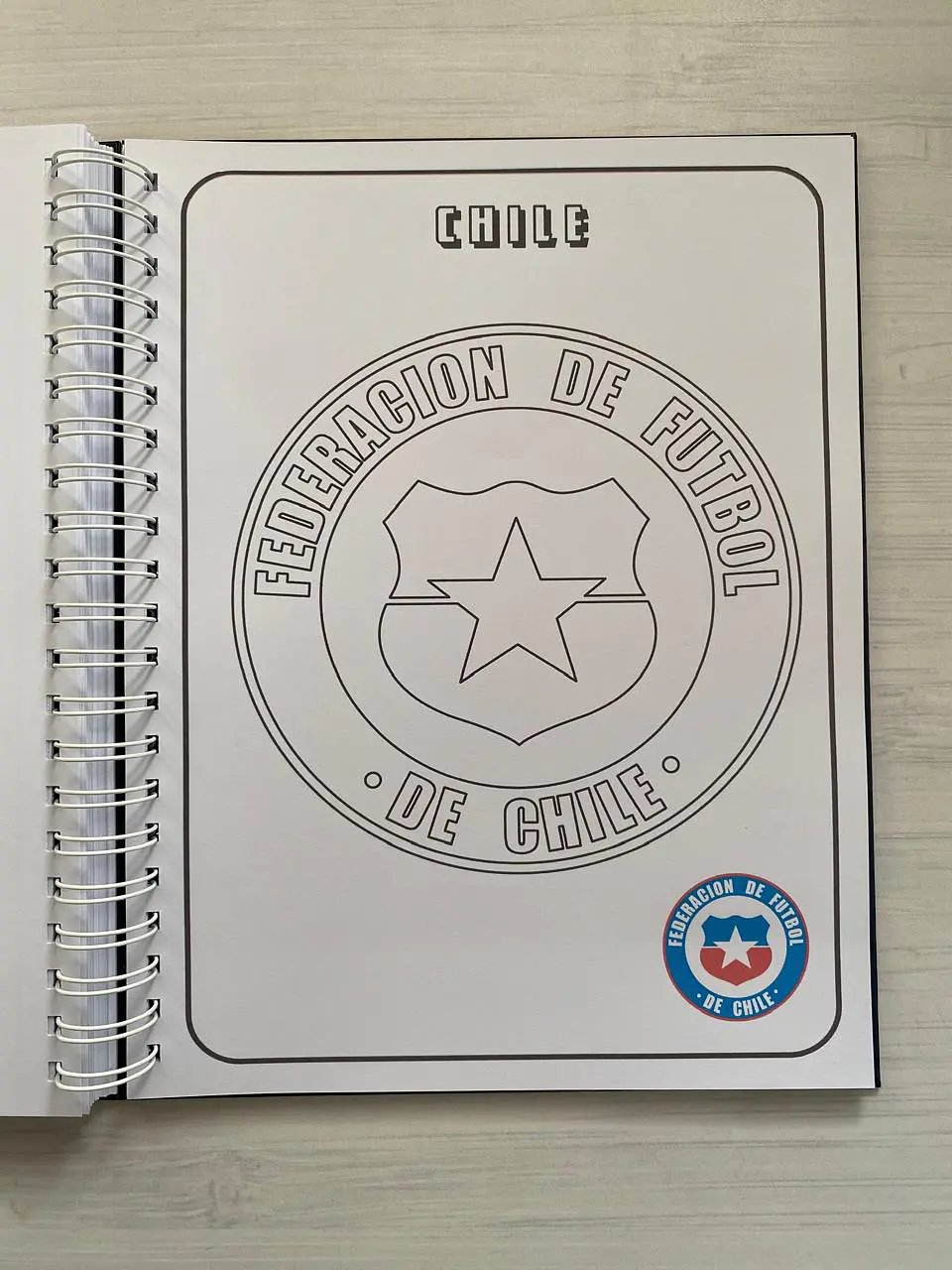 Libro para colorear “Escudos de los equipos de la copa mundial de la FIFA” 2