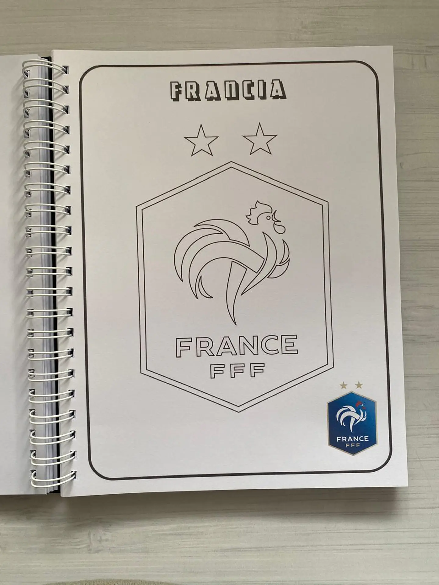 Libro para colorear “Escudos de los equipos de la copa mundial de la FIFA” 10