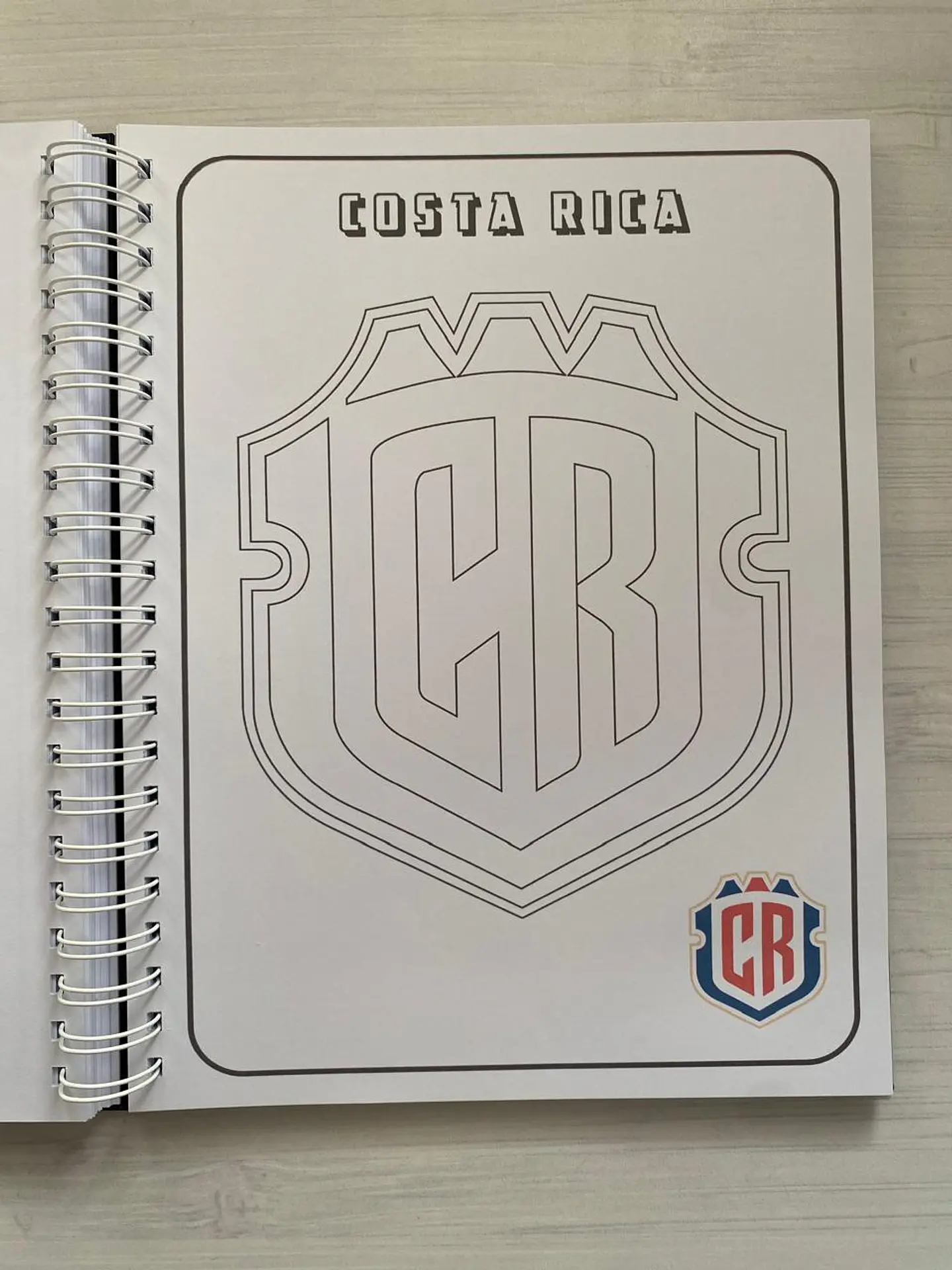 Libro para colorear “Escudos de los equipos de la copa mundial de la FIFA” 14