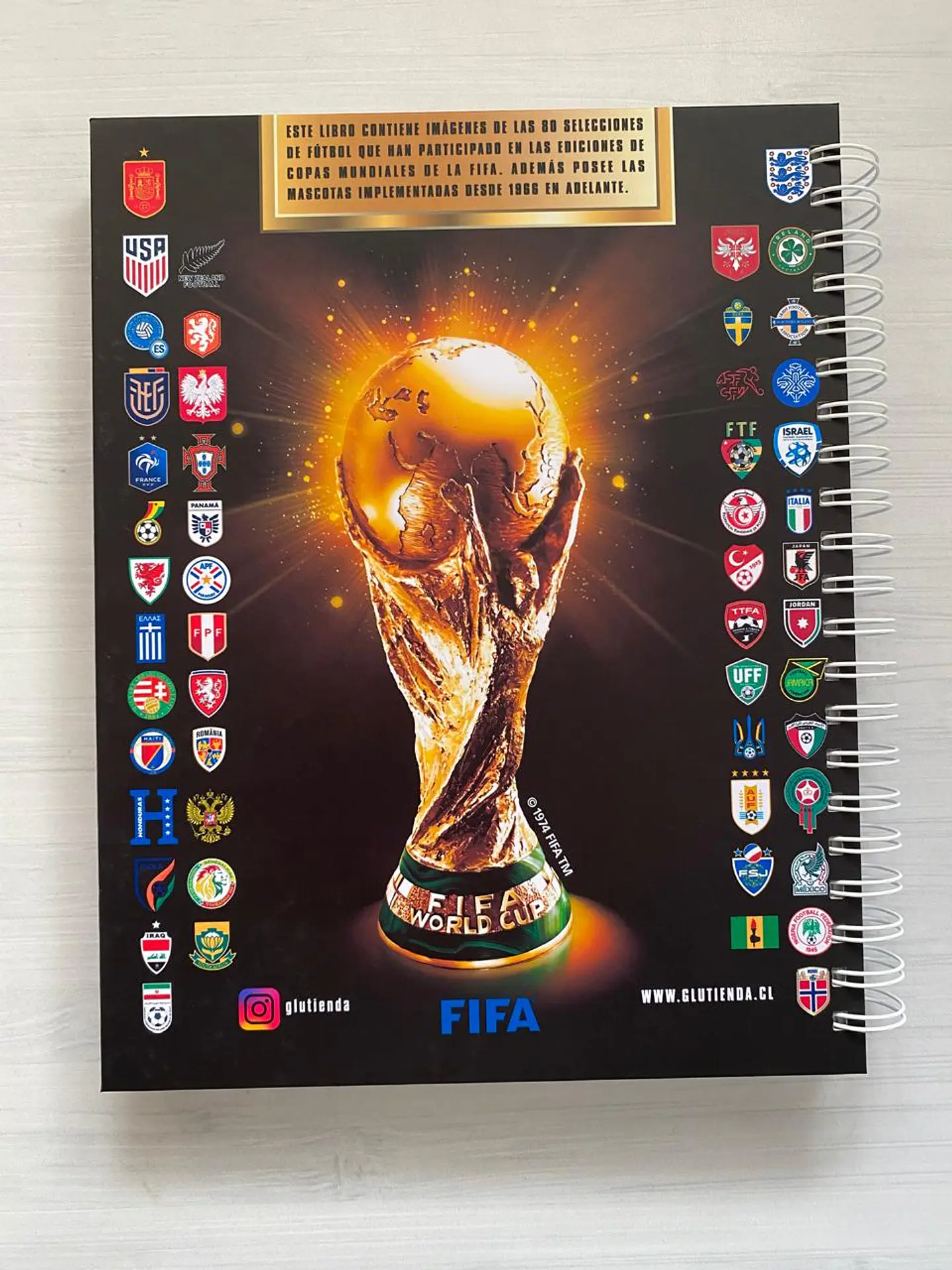 Libro para colorear “Escudos de los equipos de la copa mundial de la FIFA” 23