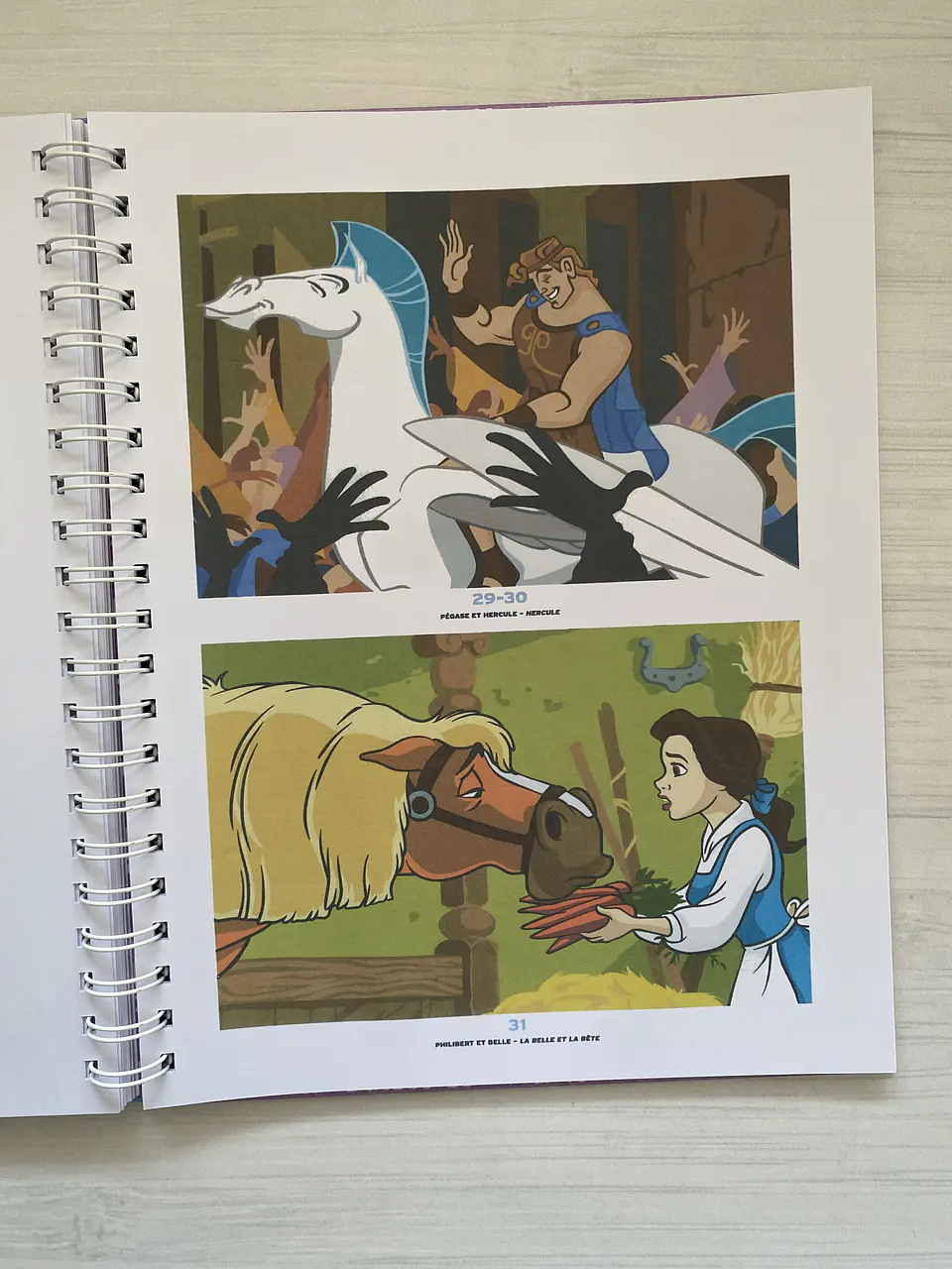 Libro para colorear “Caballos - Chevaux” 5