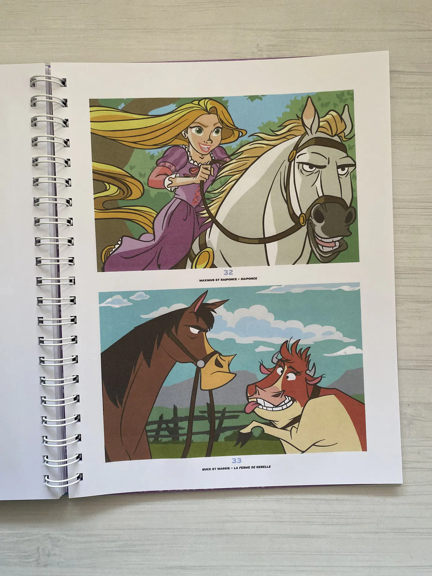 Libro para colorear “Caballos - Chevaux” 10