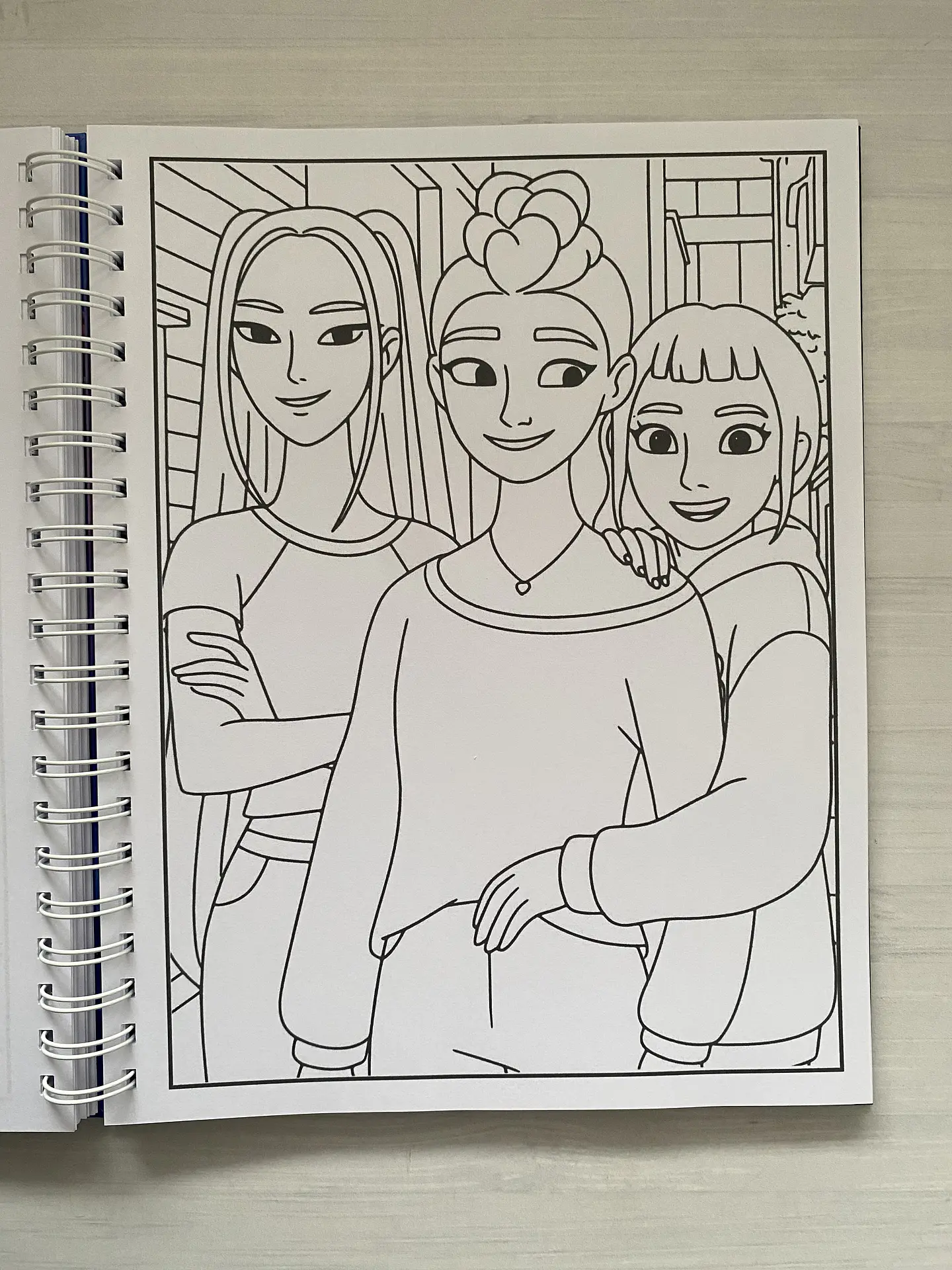 Libro para colorear “KPop Demon Hunters” 3