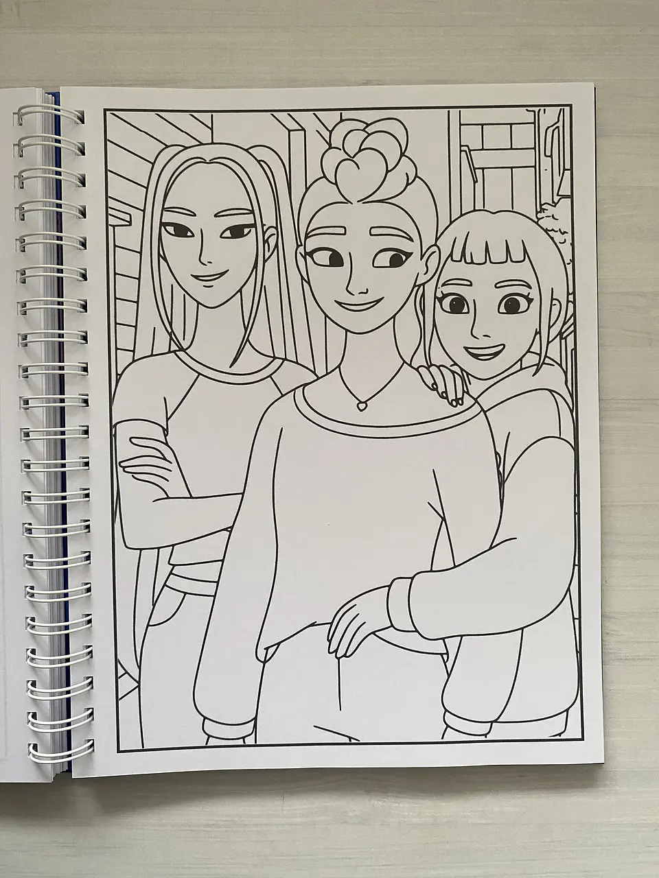 Libro para colorear “KPop Demon Hunters” 3