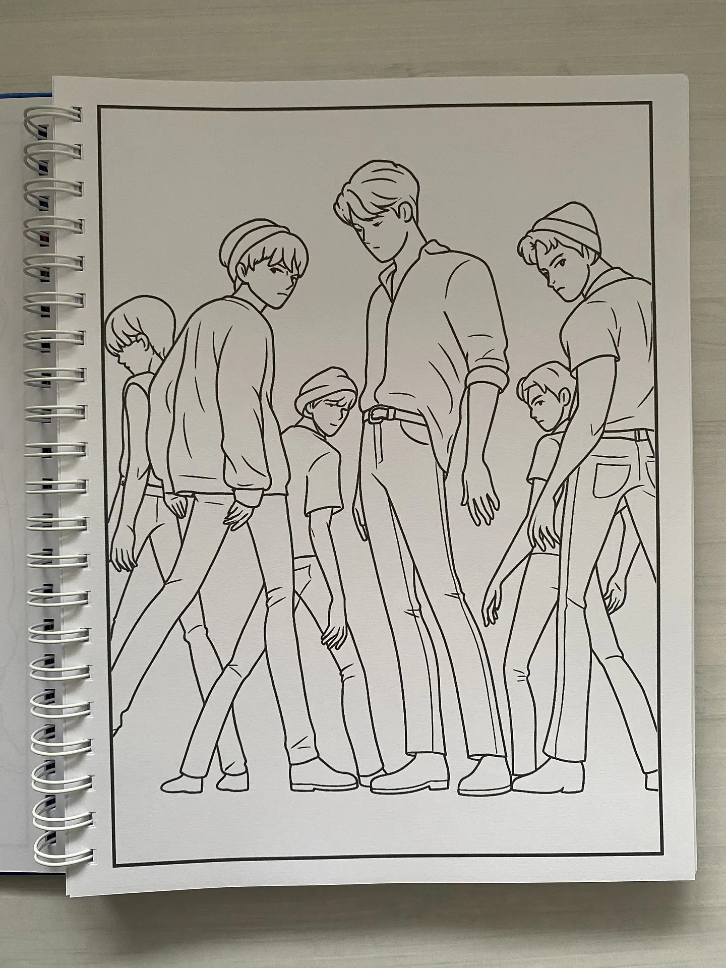 Libro para colorear “KPop Demon Hunters” 4