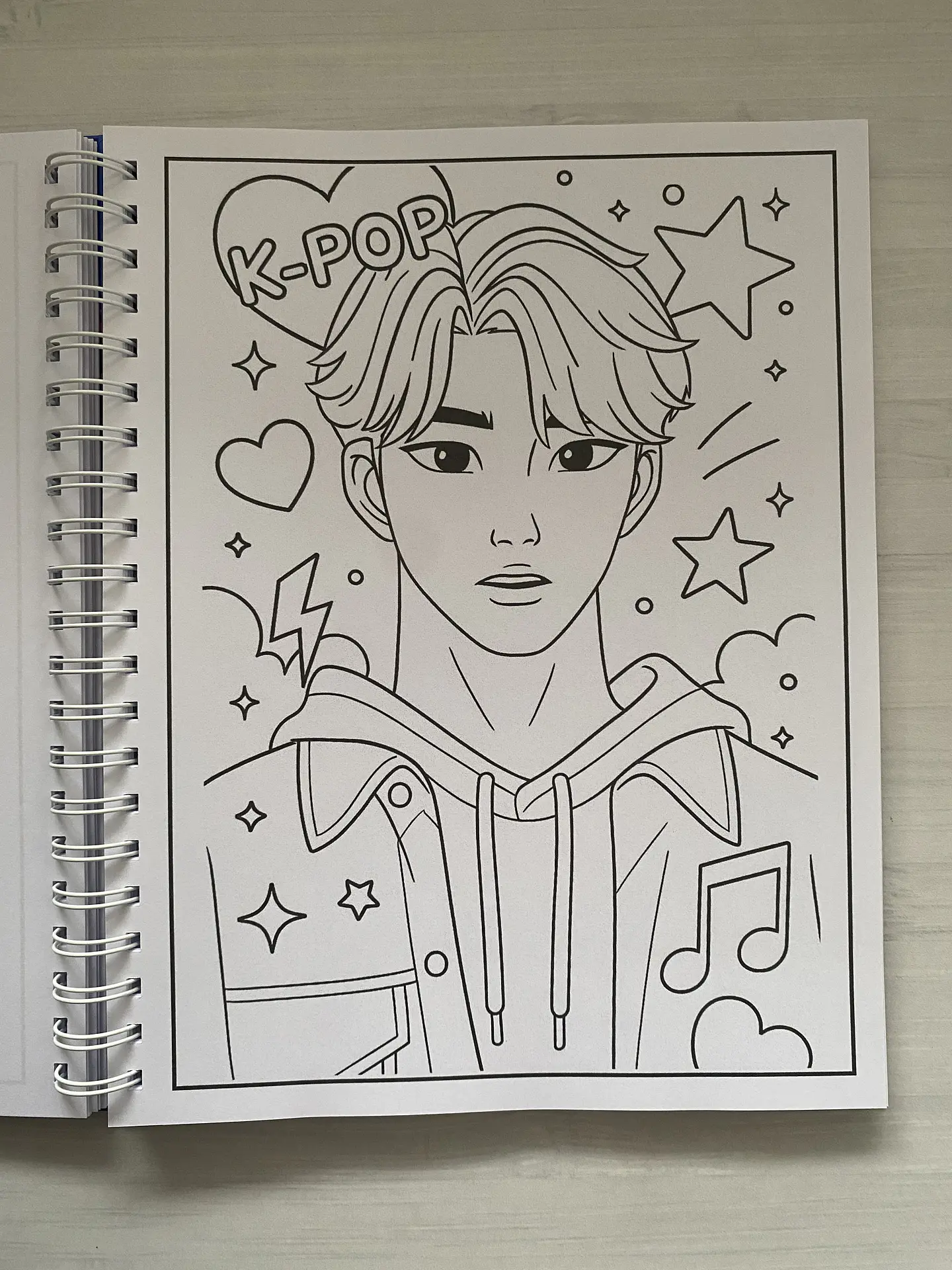Libro para colorear “KPop Demon Hunters” 10