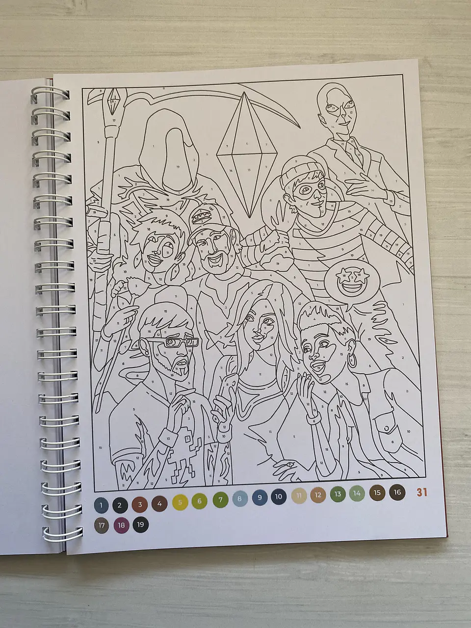 Libro para colorear Videojuegos  3