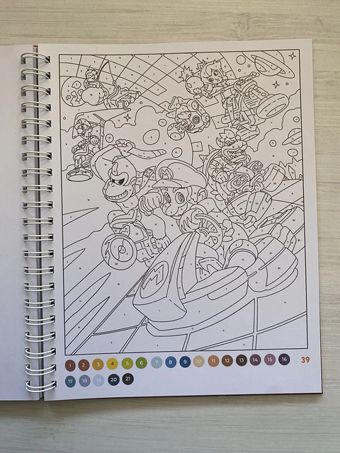 Libro para colorear Videojuegos 