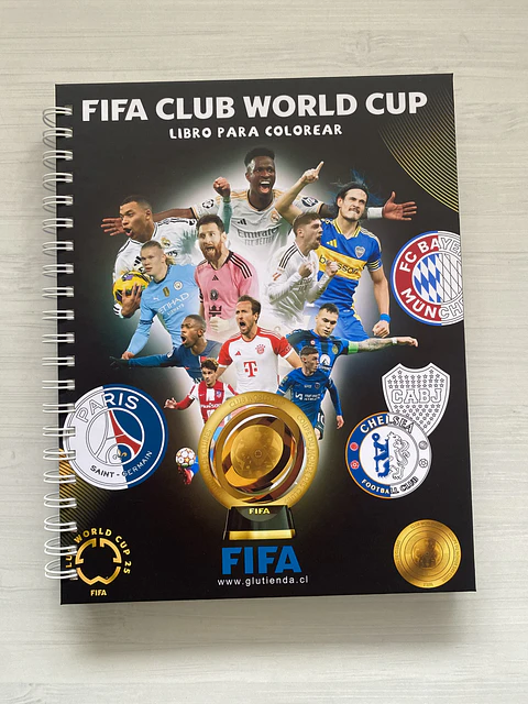 Libro para colorear “Mundial de Clubes”