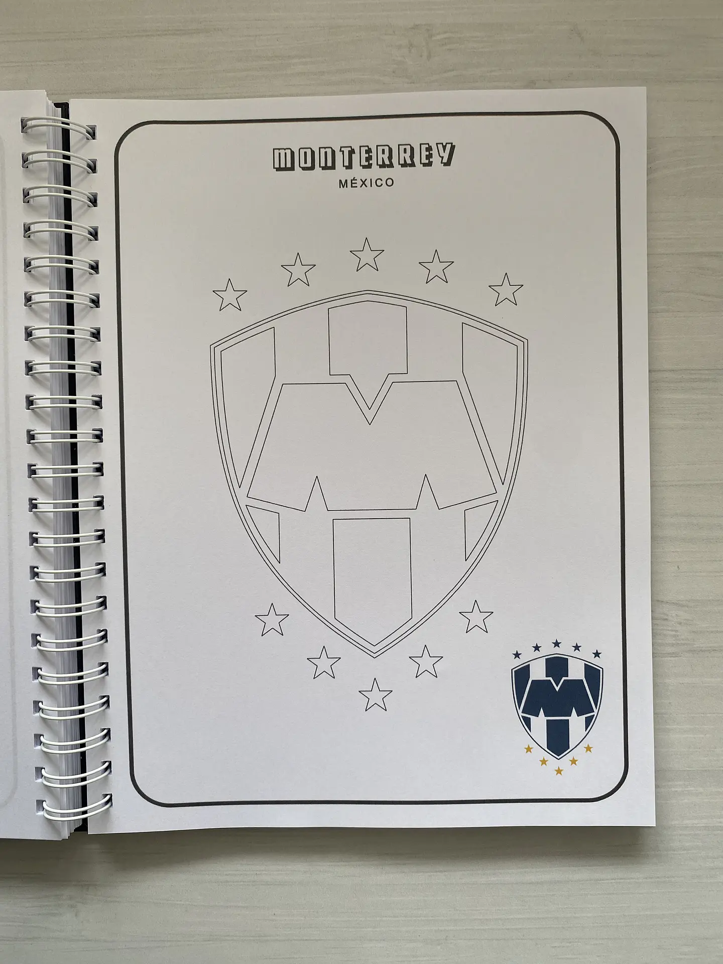 Libro para colorear “Mundial de Clubes” 8