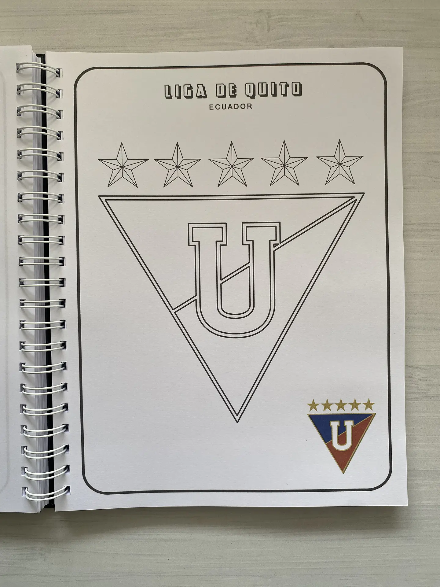 Libro para colorear “Mundial de Clubes” 13
