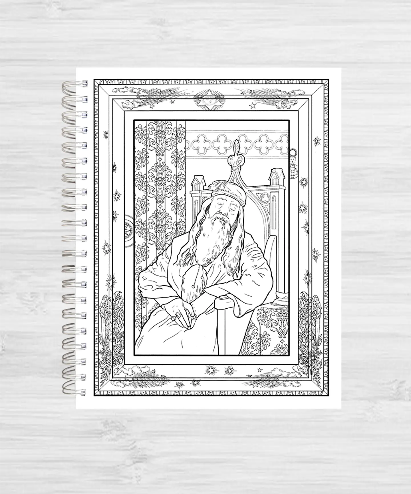 Libro para colorear Harry Potter: Lugares y personajes mágicos 6