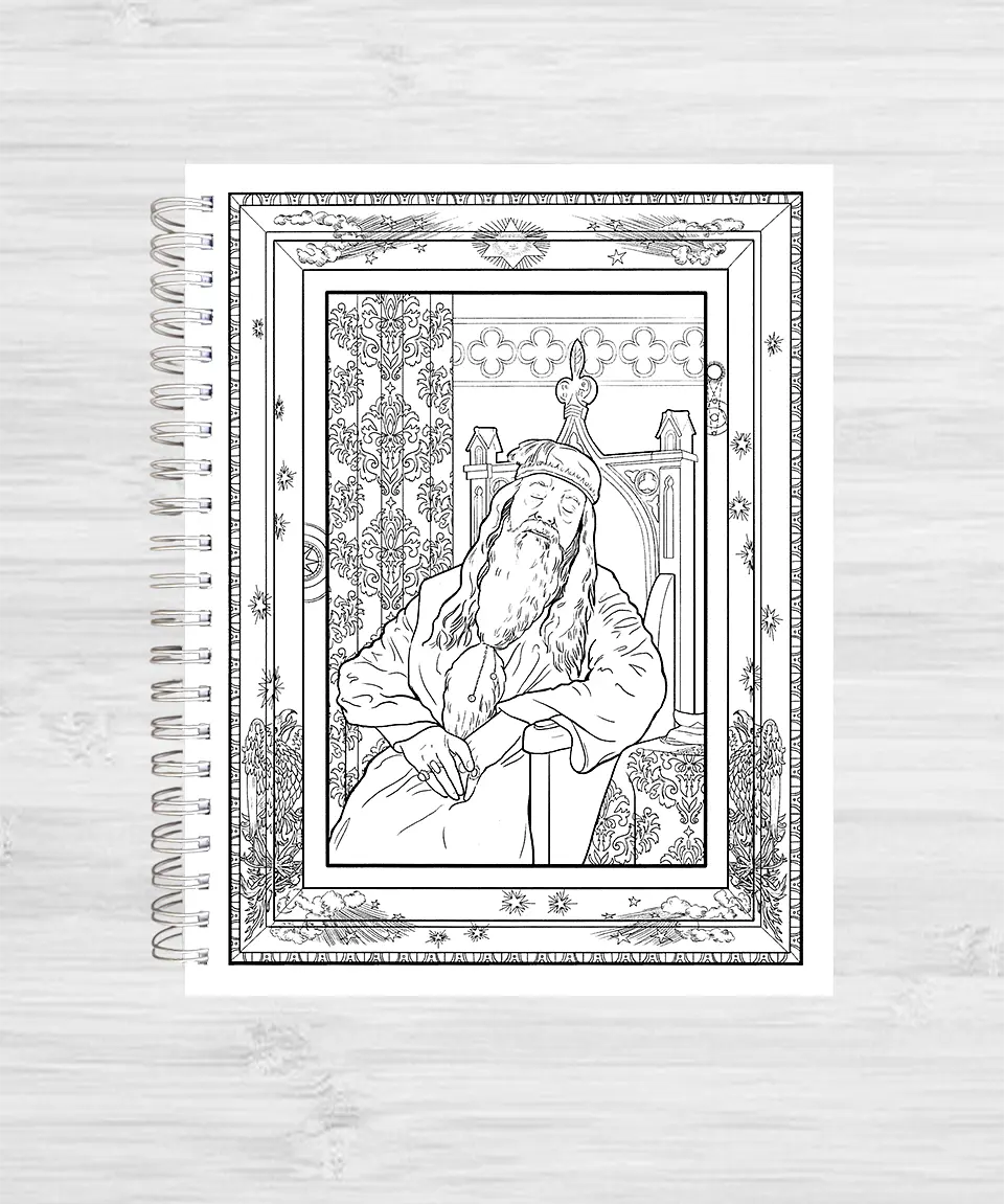 Libro para colorear Harry Potter: Lugares y personajes mágicos 6